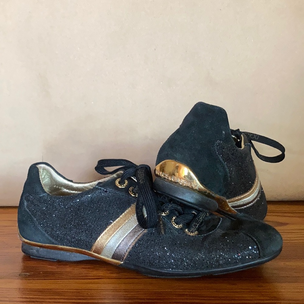 Dolce & Gabbana Glitter Sneakers